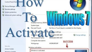 How to activate windows 7 in offline  Very Easy to Activate  Must Watch [upl. by Orbadiah]