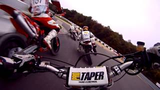 A Mindfreaking Example Of Supermoto Racing  METTET SUPERBIKER [upl. by Akisey435]