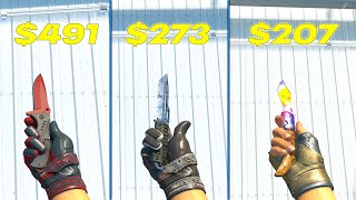 BEST CS2 GLOVE and KNIFE COMBOS BUDGET COMBOS in CS2 pt3 [upl. by Zeb119]