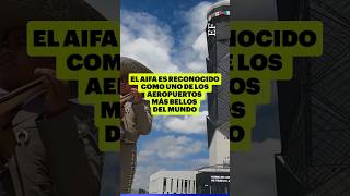 AMLO sonríe  AIFA es uno de los aeropuertos más bellos del mundo [upl. by Ahtanamas]