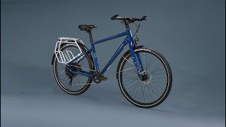 Discover the RIVERSIDE TOURING 520 l Touring Bike Decathlon [upl. by Murvyn980]