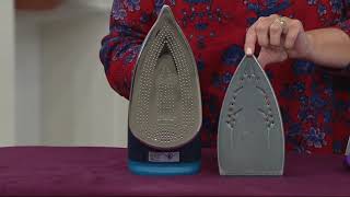 Rowenta Steamcare Iron with Smart Temperature on QVC [upl. by Dimah]