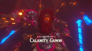 The Legend of Zelda Breath of the Wild  Scourge of Hyrule Castle Calamity Ganon Cutscene [upl. by Yduj126]