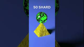 Fractured felfire sphere corrupts pyramid and ground simulation shorts 3dart 3d art blender [upl. by Soph669]