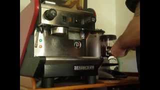 Rancilio S26 espresso machine  Compak K6 grinder [upl. by Ytsirhk271]