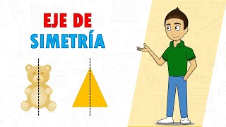 EJE DE SIMETRIA Super fácil  Para principiantes [upl. by Aikemahs]