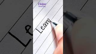 How to make your handwriting beautiful learn [upl. by Ynettirb]