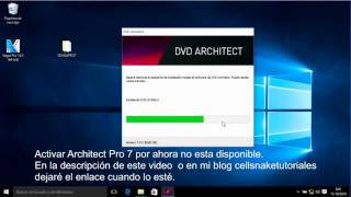 Magix Vegas DVD Architect Pro 7 crackeado NOVIEMBRE 25 2016 [upl. by Gearalt192]