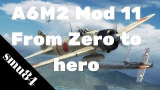 War Thunder  PS4  297  A6M2 Mod 11 From zero to hero [upl. by Batory]