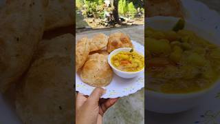 পূজো মানেই লুচি আর খাওয়া দাওয়া 😋 shorts youtubeshorts shortsvideo food durgapuja festival [upl. by Alodee]