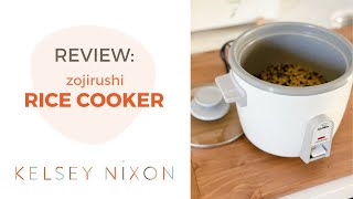 Zojirushi Rice Cooker Review  Kelsey Nixon [upl. by Poliard554]