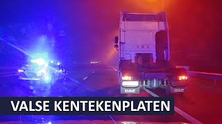 Politie  Valse kentekenplaten  Spookvoertuig  Inbrekers  Trekker [upl. by Nevsa]