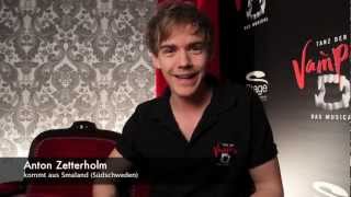 VAMPIRE quotTeil 1  Anton Zetterholm im VideoInterviewquot [upl. by Nimoynib]