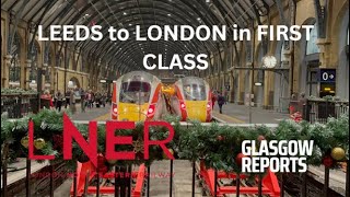 Leeds to London with LNER in first class [upl. by Henry]