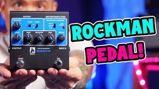 Rockman Sound In A Pedal  GOAT Analog Distortion Generator Demo [upl. by Artied249]