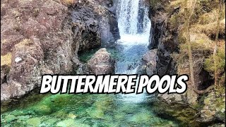 Buttermere pools hiddengems lakedistrict drone infinitypool [upl. by Malva]