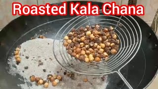 Roasted Kala Chana Recipe How to make Roasted Kala Chana by riwaitidastarkhwan [upl. by Carlick]