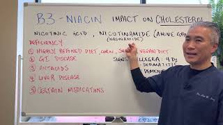 NIACIN Vitamin B3 Impact on Cholesterol [upl. by Anhsirk]