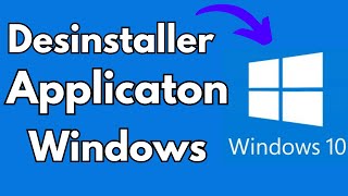 Comment Desinstaller Une Application Sur PC  Windows 10 8 et 11 [upl. by Nnaecyoj]