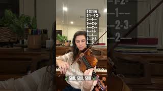 Still Still Still 🎄 Violin Tutorial 🎻 violin christmasviolin violintutorial [upl. by Edmonda18]