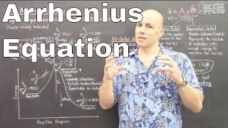 Gen Chem II  Lec 14  Rate Temperature And The Arrhenius Equation [upl. by Dietz]