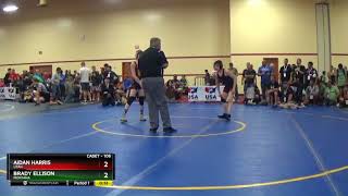 CADET 106 Aidan Harris Utah Vs Brady Ellison Montana [upl. by Timofei]