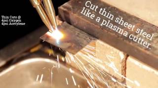 Short Welding and Cutting Demo DHC2000 [upl. by Imehon106]