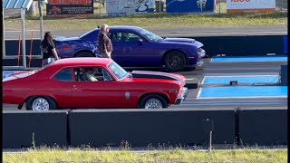 Dodge Challenger SRT Demon 170 Vs Chevrolet Nova SS [upl. by Okimuk]