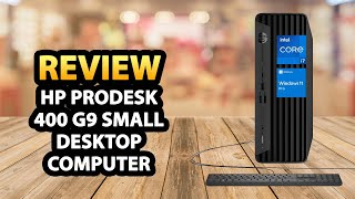 HP ProDesk 400 G9 Small Form Factor Desktop Computer ✅ Review [upl. by Aleb]