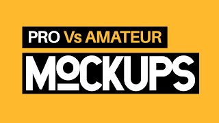 PRO Vs AM MOCKUPS Best Way To Use Mockups [upl. by Stacia]