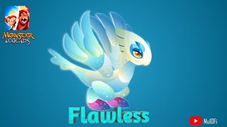 How To Breed Flawless  Monster Legends [upl. by Ayikaz769]