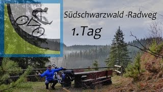 Südschwarzwald Radweg 1 Tag [upl. by Aiceled479]