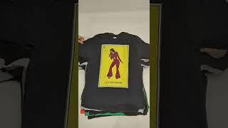 Graphic TShirts E111850721 88 pcs 40 lbs Wholesale at Tiedemann Globe [upl. by Onairda]