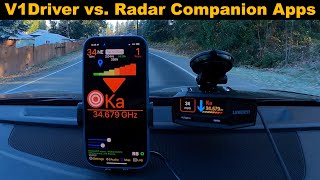 V1Driver vs Radar Companion [upl. by Rafaelia]