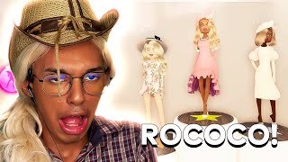 ROCOCO NO ROBLOX Dress To Impress [upl. by Lorine]