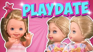 Barbie  The Twins First Playdate  Ep129 [upl. by Gnoht]