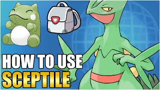 Best Sceptile Moveset Guide  How To Use Sceptile Competitive VGC Pokemon Scarlet and Violet [upl. by Htenywg]