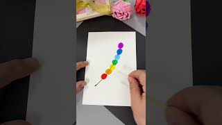 Draw simple and beautiful creative childrens paintings with your children Parentchild crafts [upl. by Atiloj470]