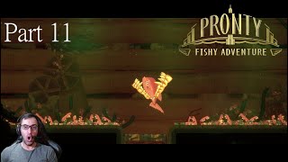 Pronty Fishy Adventure  Full Game Walkthrough Part 11 Golden Chattertooth Commentary [upl. by Narine]