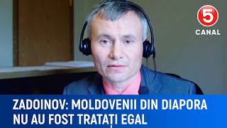 Zadoinov quotMoldovenii din diapora nu au fost tratați egalquot [upl. by Palladin170]