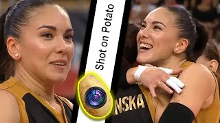 NEW Beautifull Yuliya Gerasymova movie from Ukraine  Poland Eurovolley 2019 [upl. by Amehr]