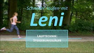 Steigerungsläufe für mehr Dynamik beim Laufen [upl. by Coplin]