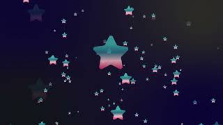 Colourful Star Pool Daze Theme Particles Background  Relaxation  Screensaver  VJ Loop [upl. by Ahkeber]