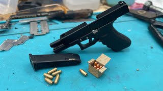 Glock 17 scale 13 Review Coolest miniature gun i have [upl. by Mandell]