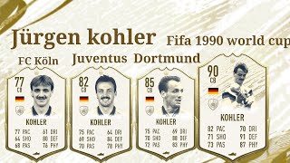 Jürgen kohler fifa icon concept with game face [upl. by Annais]