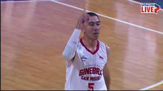 Ginebra threepoint compilation  PBA Season 48 Commissioner’s Cup [upl. by Walke]