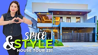 Discover Spacious Living in This Modern Home in BF Homes Las Pinas House Tour 231 [upl. by Nylanaj]