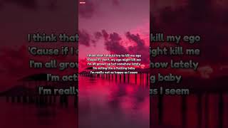 ego halsey lyricalvideo songlyrics lyrics musiclyrics ego halsey [upl. by Naliorf]