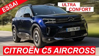 Essai Citroën C5 Aircross 2022  Le confort cest son affaire [upl. by Hamish558]