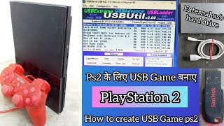 ps2 ke liye usb game kese banaye  how to create ps2 usb game  make usb games for ps2 [upl. by Nakasuji]